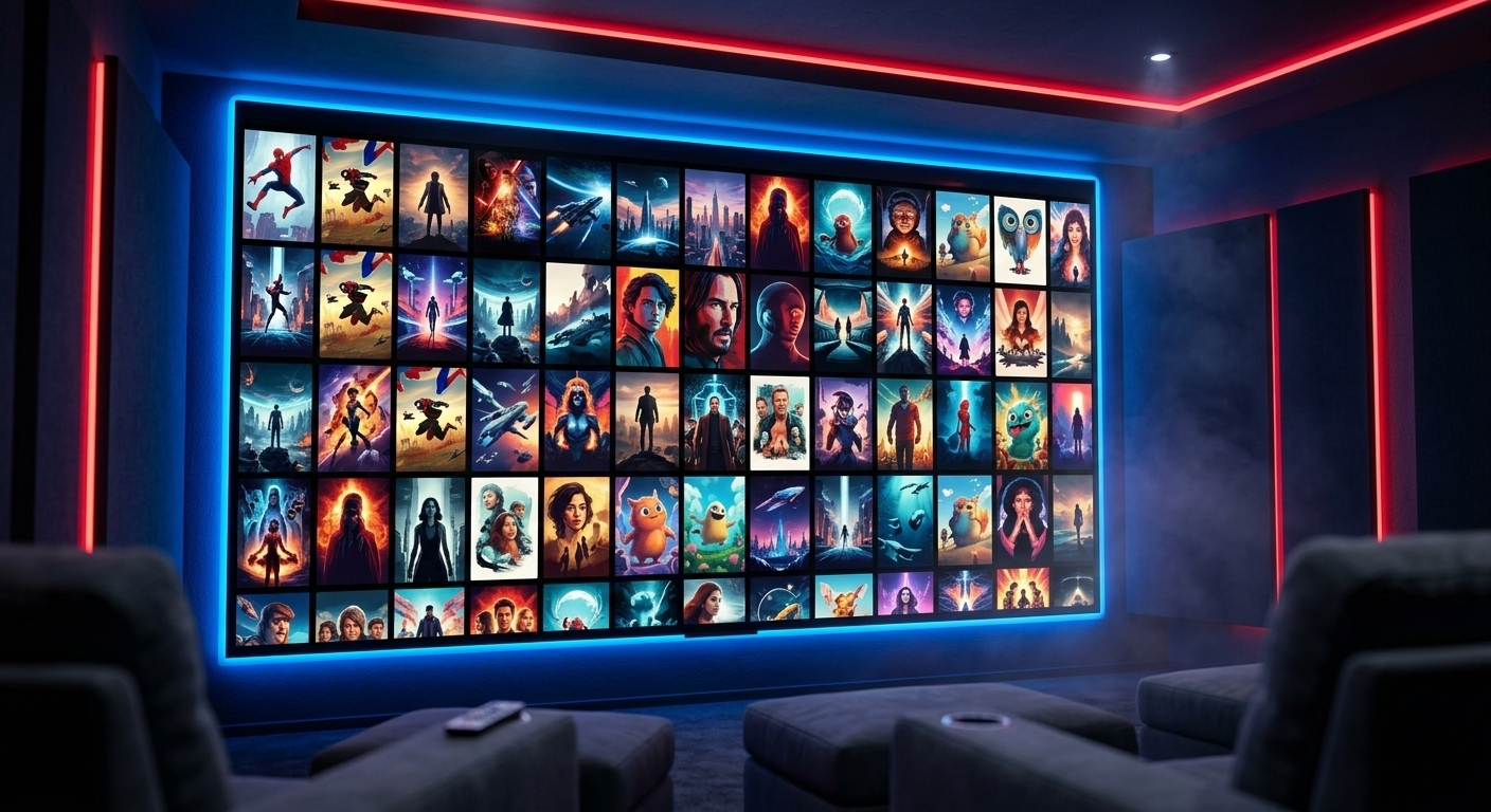 +120 000 films et series VOD en HD et 4K - Netflix Amazon Disney inclus